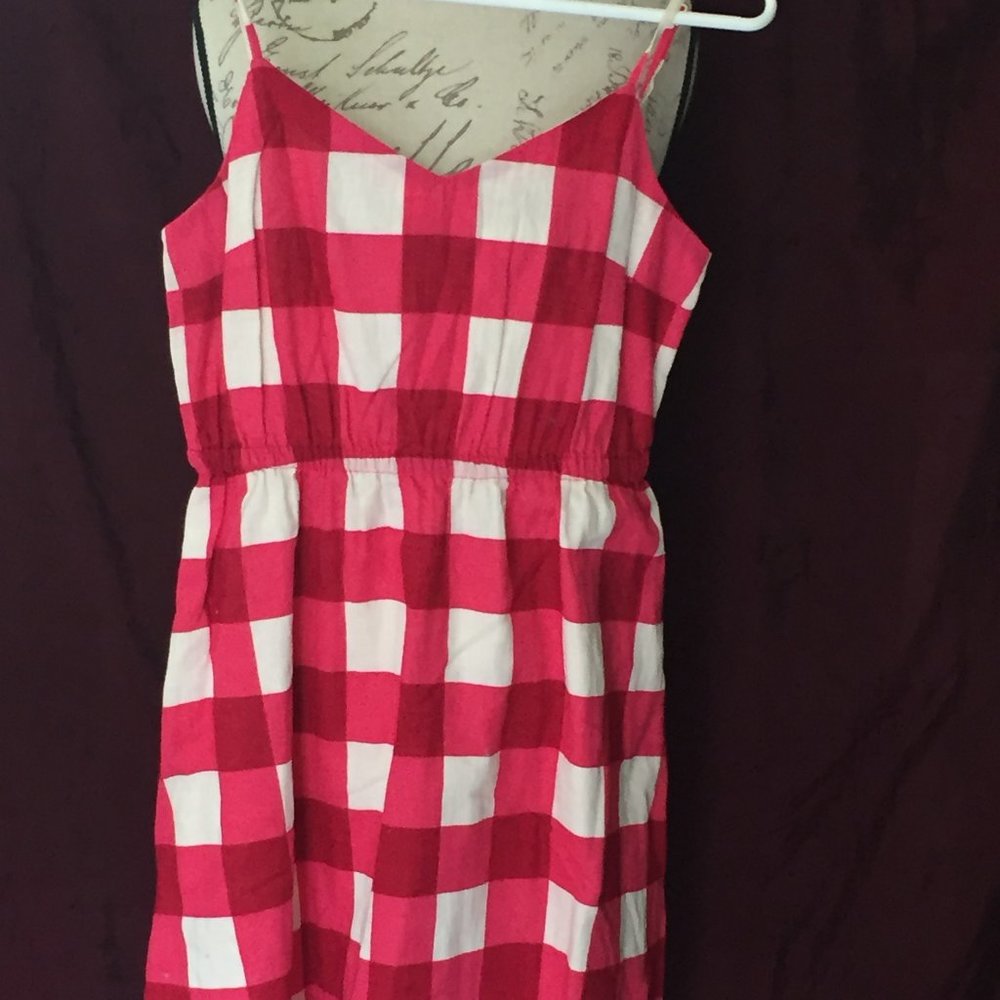 #133 Gap checked dress